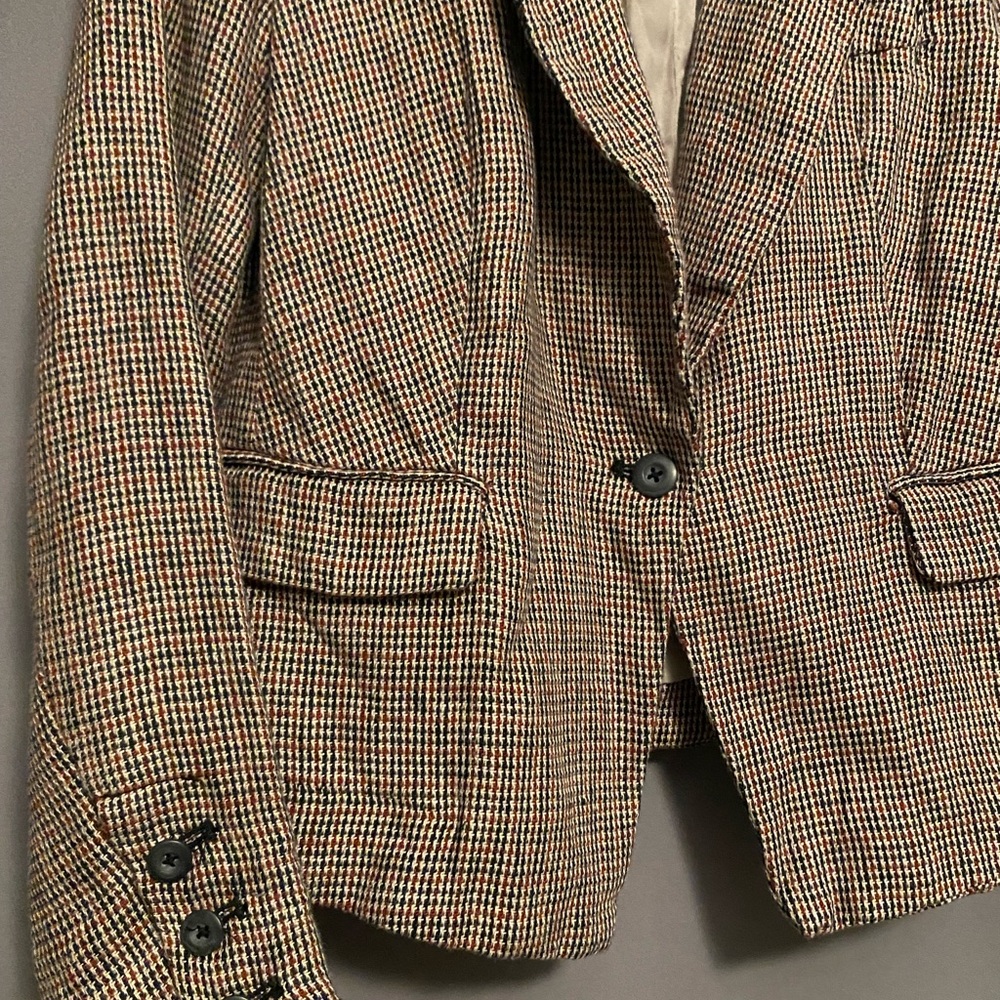 Free People Chess Blazer In Garnet - Picture 8 of 9
